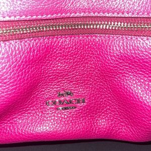 Coach backpack purse